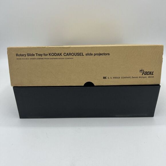 Kodak Rotary Carousel 80 Slide Tray Vintage In Original Box - Picture 5 of 6